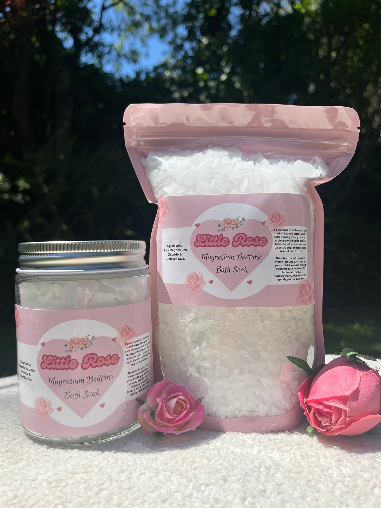 Magnesium Bedtime Bath Soak 500gram Bag